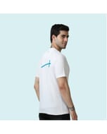 Marks & Spencer Round Neck T-shirt-White SH